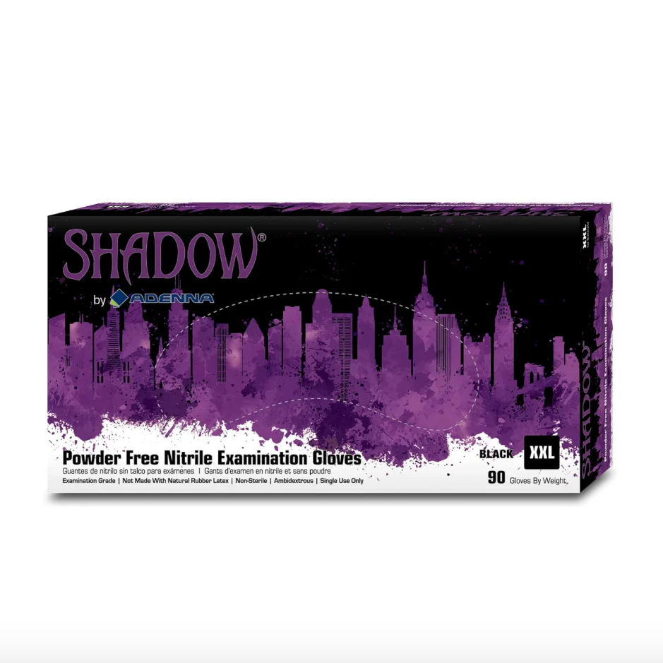 Adenna Shadow Nitrile Powder Free Exam Gloves - Box of 100 (XL and 2XL - Box of 90) - Image 5