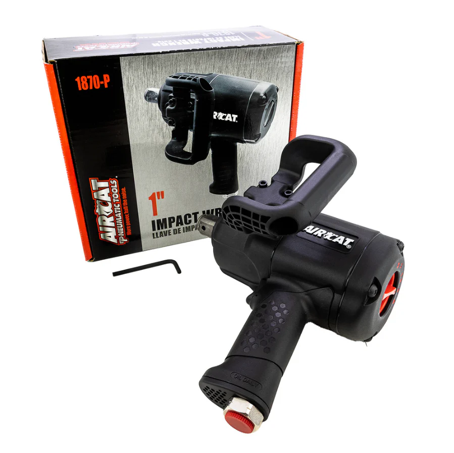 AirCat 1870-P - 1" Low Weight Pistol Grip Impact Wrench - Image 6