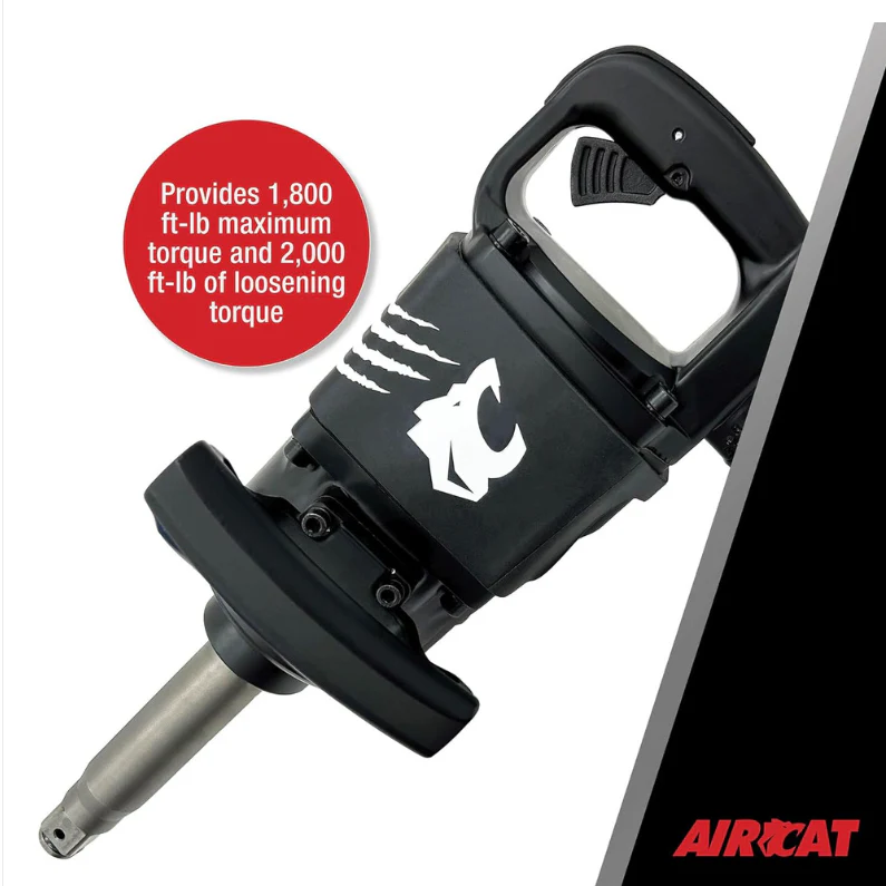 AirCat 1992-A " Straight Impact Wrench With 6" Extended Anvil - Image 5