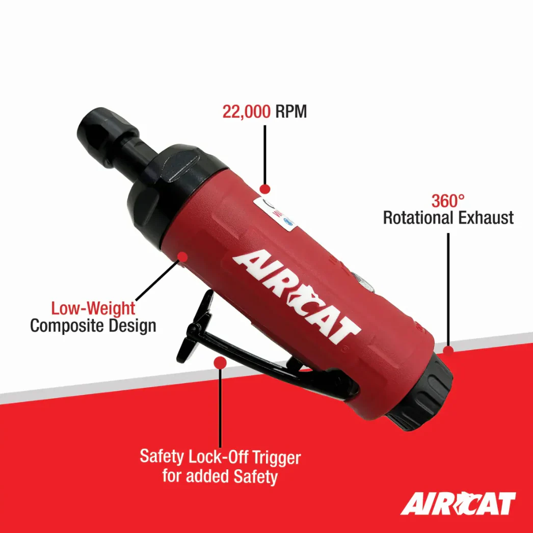 AirCat 6225 - .5 HP Straight Die Grinder - Image 3