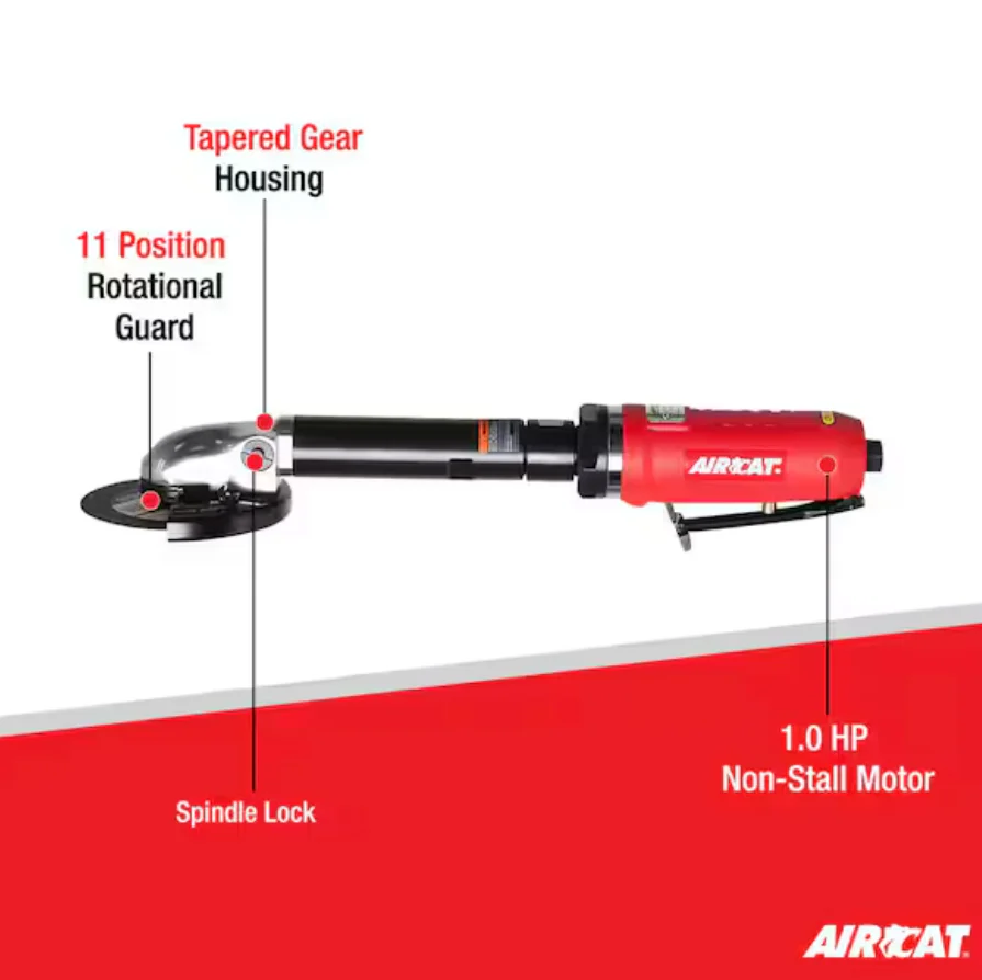 AirCat 6275-A 1.0 Hp 4" Inside Cut-Off Tool With Spindle Lock - Image 2