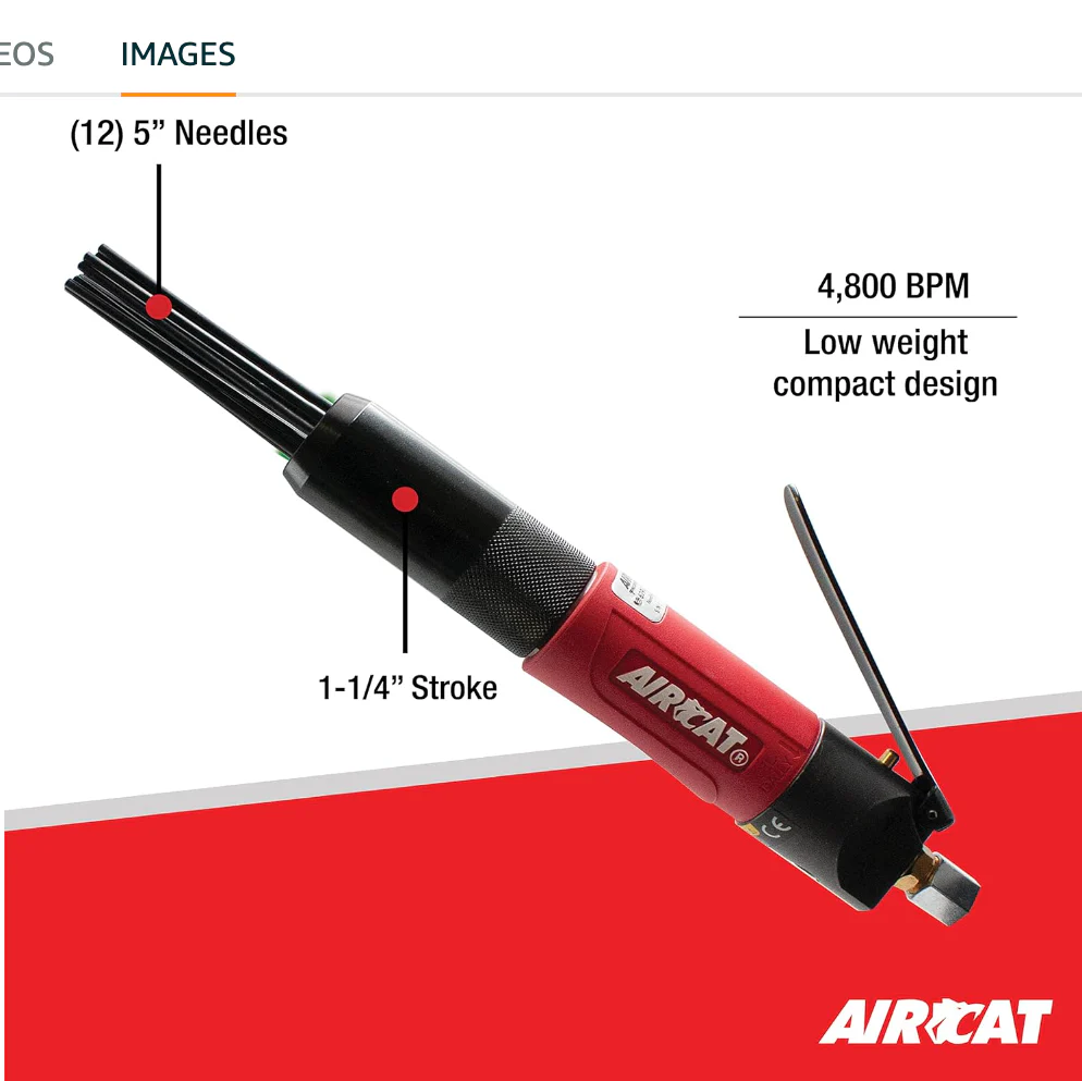 AirCat 6390 Compact Needle Scaler - Image 2