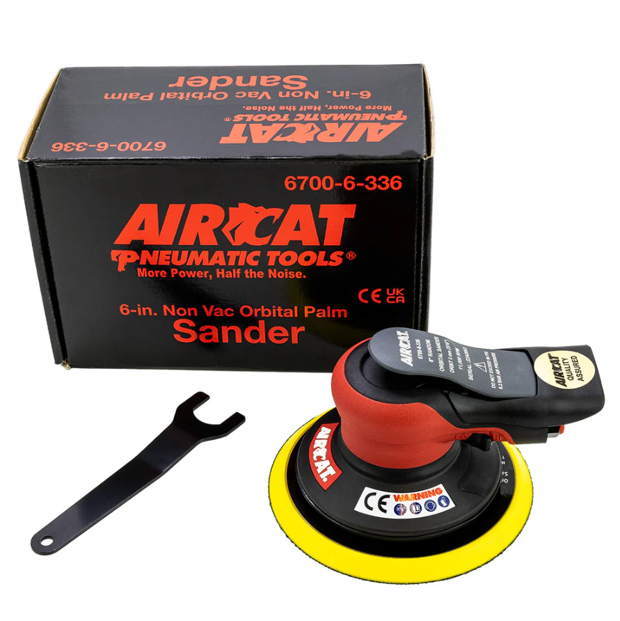 AirCat 6700-6-336 - 6" Orbital Palm Sander - Image 5