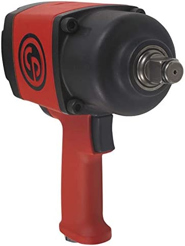 Chicago Pneumatic 7763 Compact Pneumatic Impact Wrench 3/4" Square Drive with Ring Retainer - Image 2
