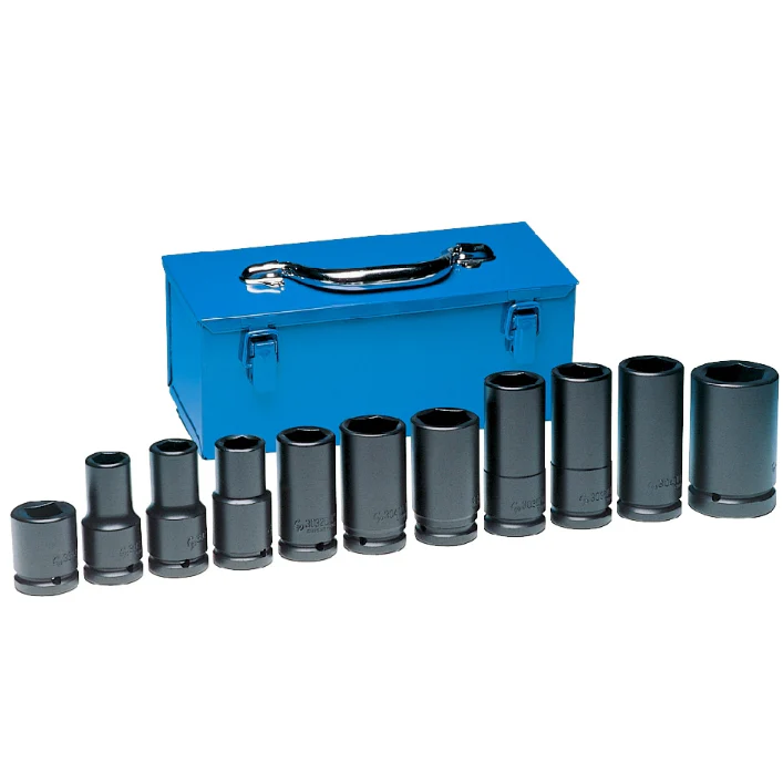 Grey Pneumatic 8032  3/4" Drive 11 Piece Wheel Service Socket Set