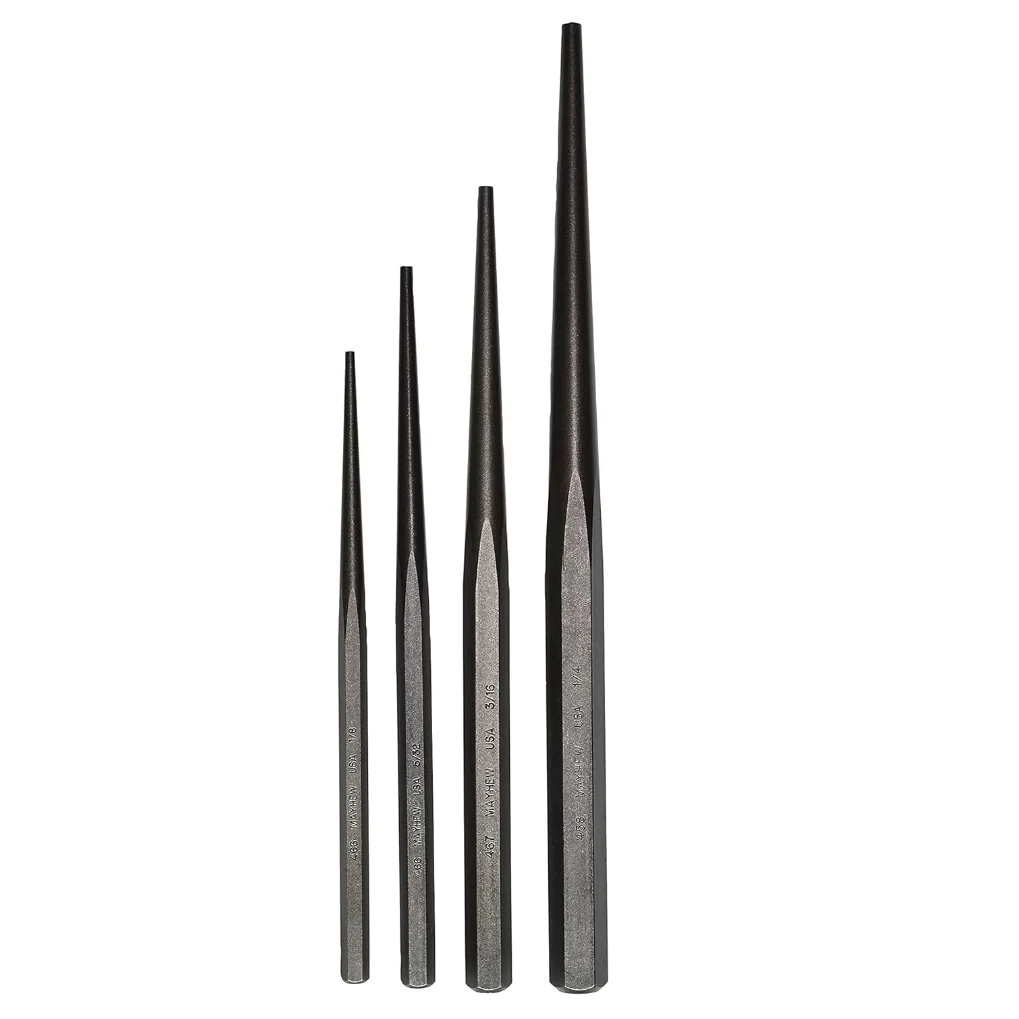 Mayhew 76235 - 4pc Line-Up Punch Kit