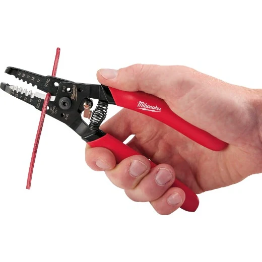 Milwaukee 48-22-6109 Wire Stripper/Cutter for Solid & Stranded Wire - 7-1/8" - Image 7