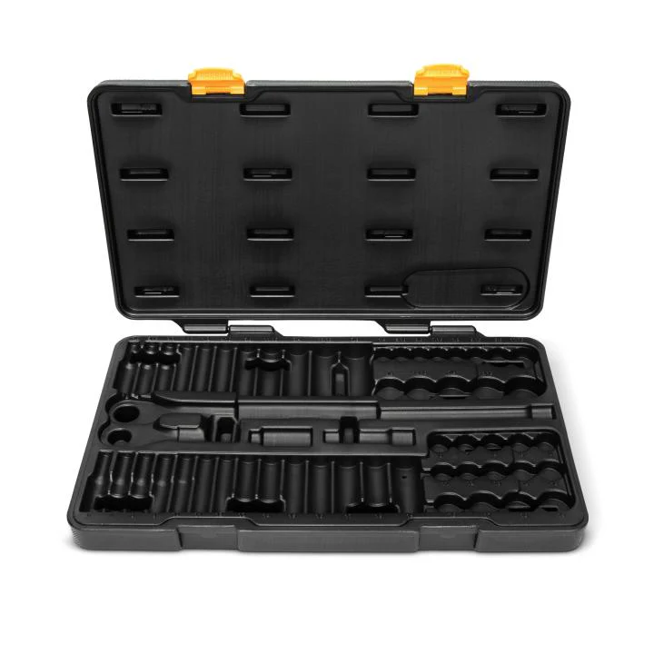 GearWrench 80550 - 57 Pc. 3/8" Drive 6 Point Standard & Deep SAE/Metric Mechanics Tool Set - Image 2
