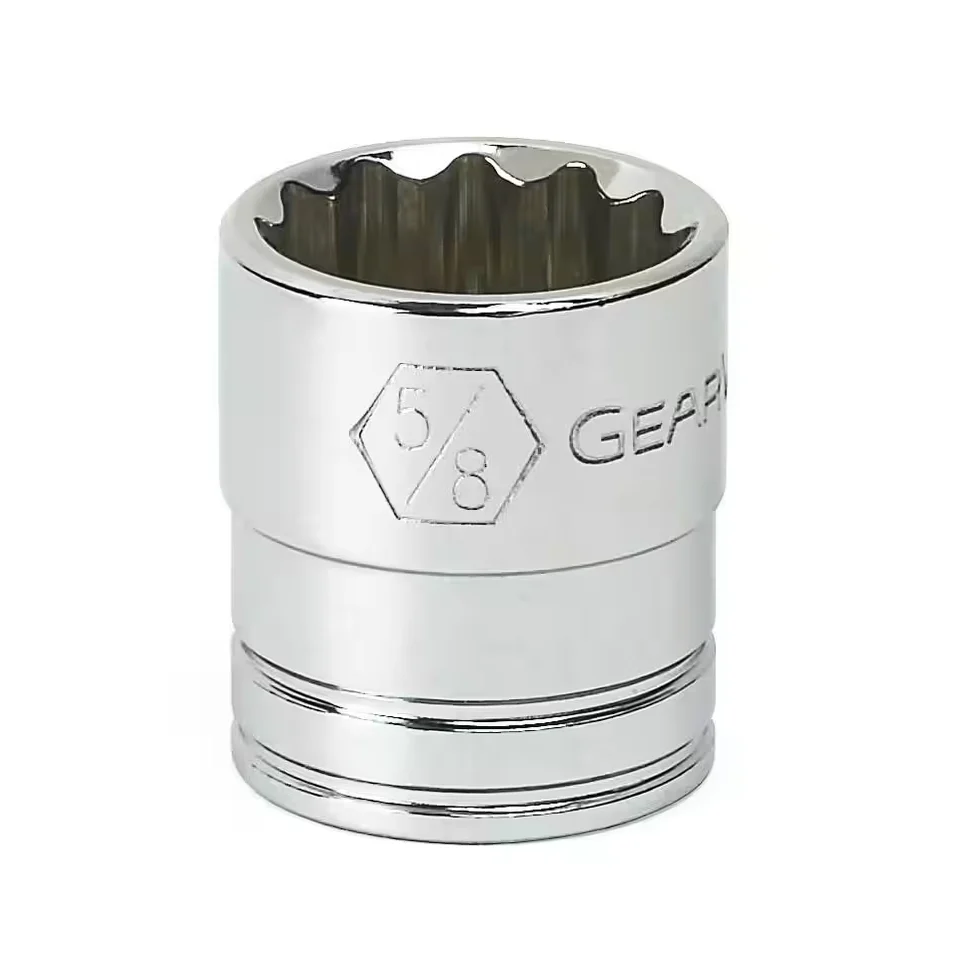 GearWrench 80691 - 22pc 3/8" Drive 12 Point Standard & Deep SAE Mechanics Tool Set - Image 5