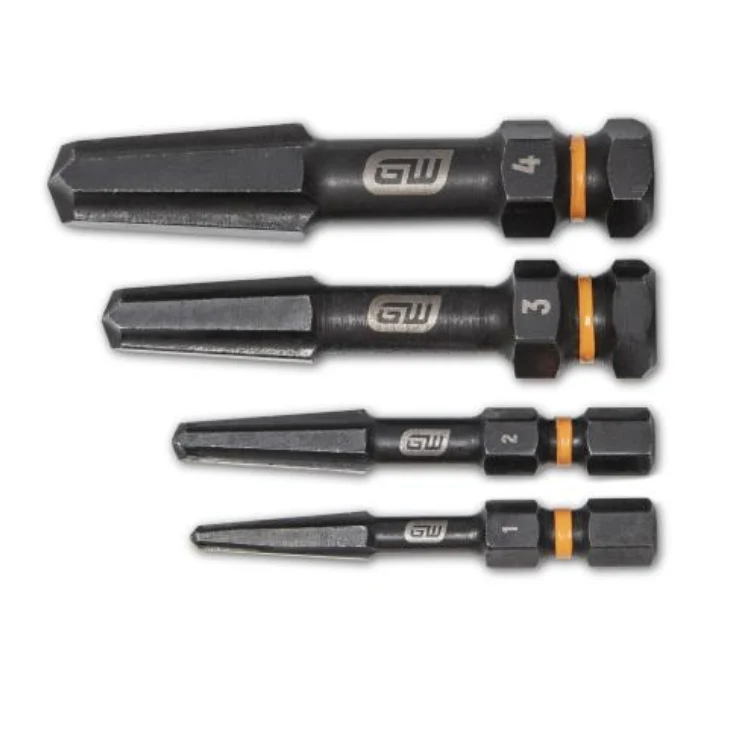 GearWrench 84787 - 4 Piece Bolt Biter™ Screw Extractor Set - Image 3