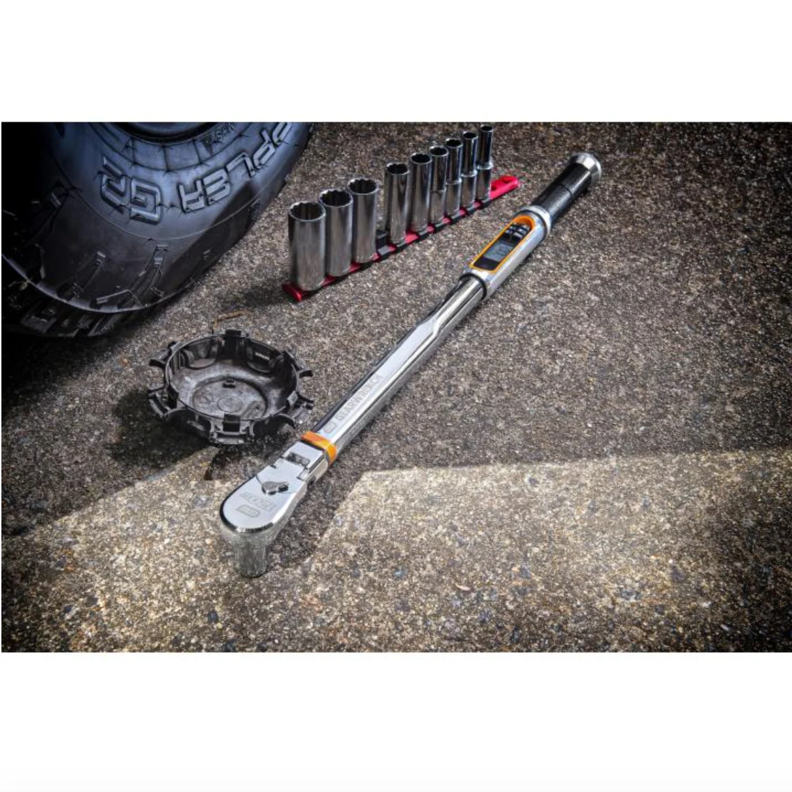 GearWrench 85196 - 1/2" 120XP™ Flex Head Electronic Torque Wrench with Angle - Image 10