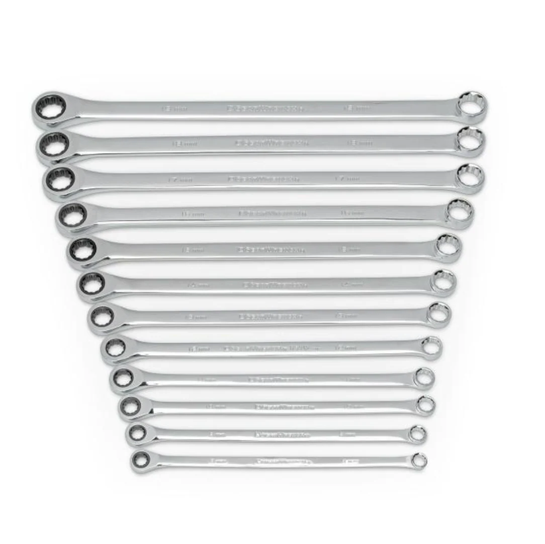GearWrench 85988 - 12 Piece 72-Tooth 12 Point XL GearBox™ Double Box Ratcheting Metric Wrench Set