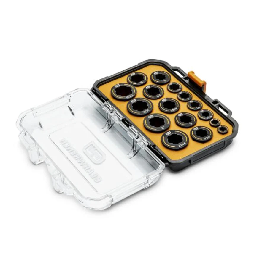 GearWrench 86192 - 16 Piece Bolt Biter™ SAE/Metric Wrench Insert Set