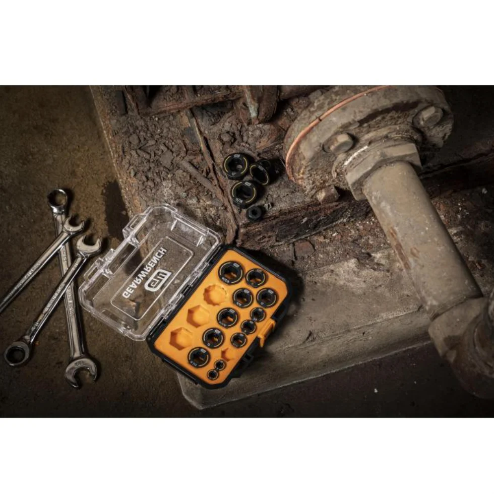 GearWrench 86192 - 16 Piece Bolt Biter™ SAE/Metric Wrench Insert Set - Image 8