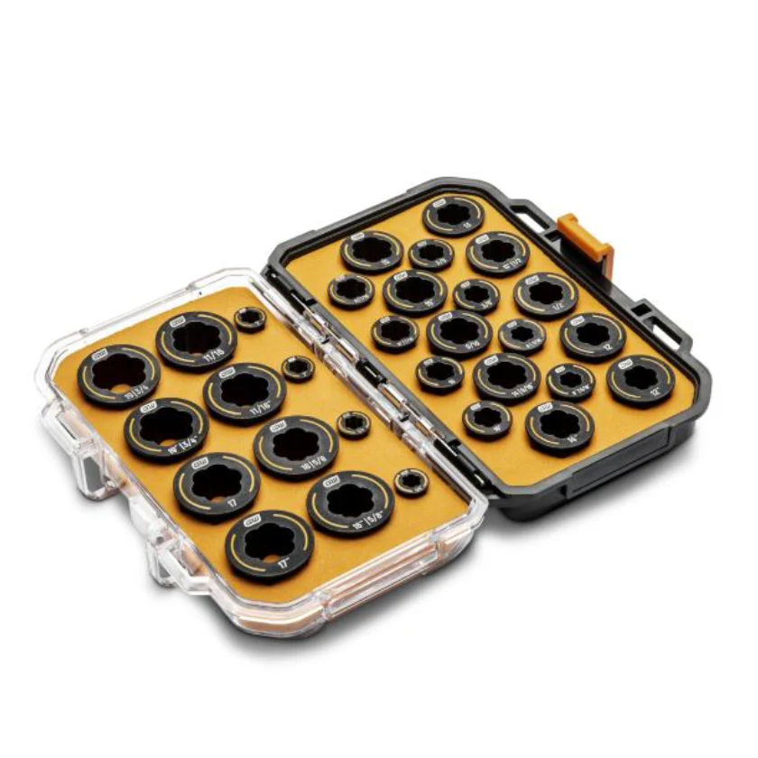 GearWrench 86193 - 30 Piece Bolt Biter™ SAE/Metric Wrench Insert Set