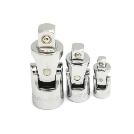 GearWrench 86523- 29 Piece 1/4", 3/8", 1/2" Drive Master Chrome Drive Tool Accessories Set with Foam Storage Tray - Image 5