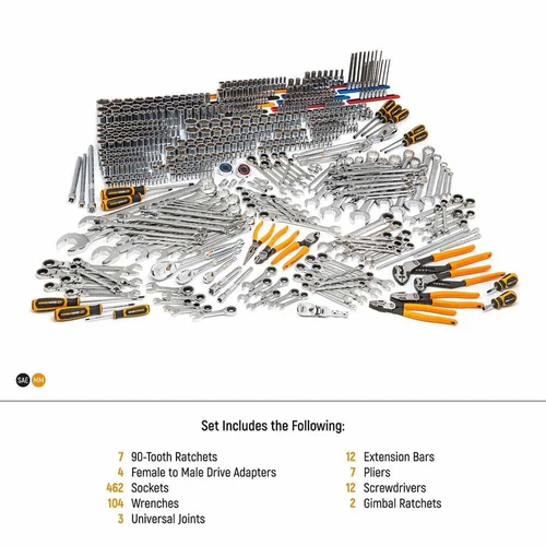 GearWrench 89060 613 Pc. Master Mechanics Hand Tool Set - Image 2