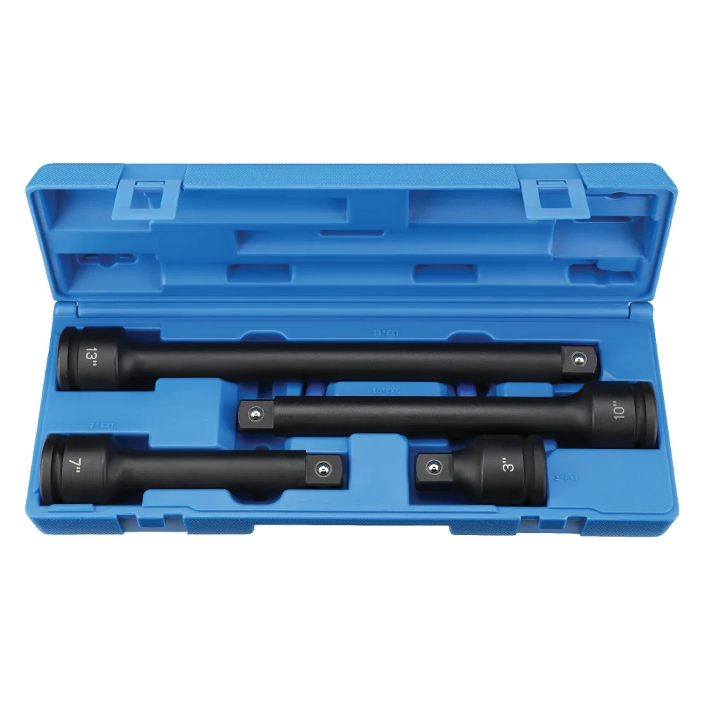 Grey Pneumatic 3304E - 4-Piece 3/4" Drive Friction Ball Impact Extension Set