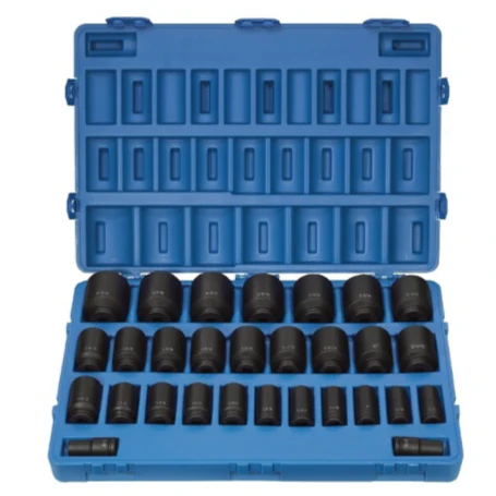 Grey Pneumatic 8029D 3/4" Drive 29-Piece Deep Fractional Master Socket Set