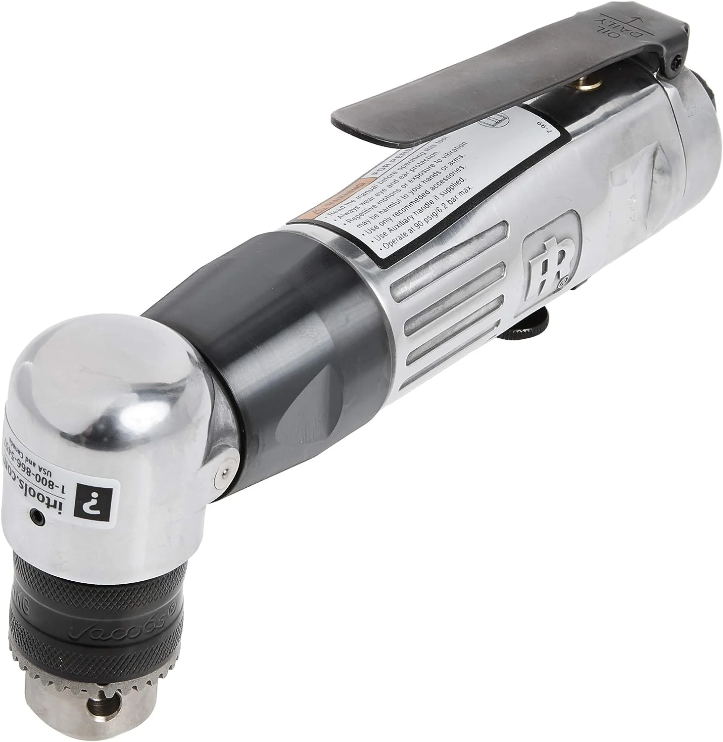 Ingersoll Rand 7807R-A 3/8" Standard Duty Angle Reversible Drill - Image 2