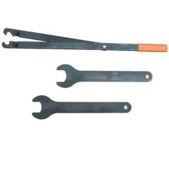 Lang 3472 3pc. Fan Clutch Wrench Set 40mm, 36mm, Pulley Holder