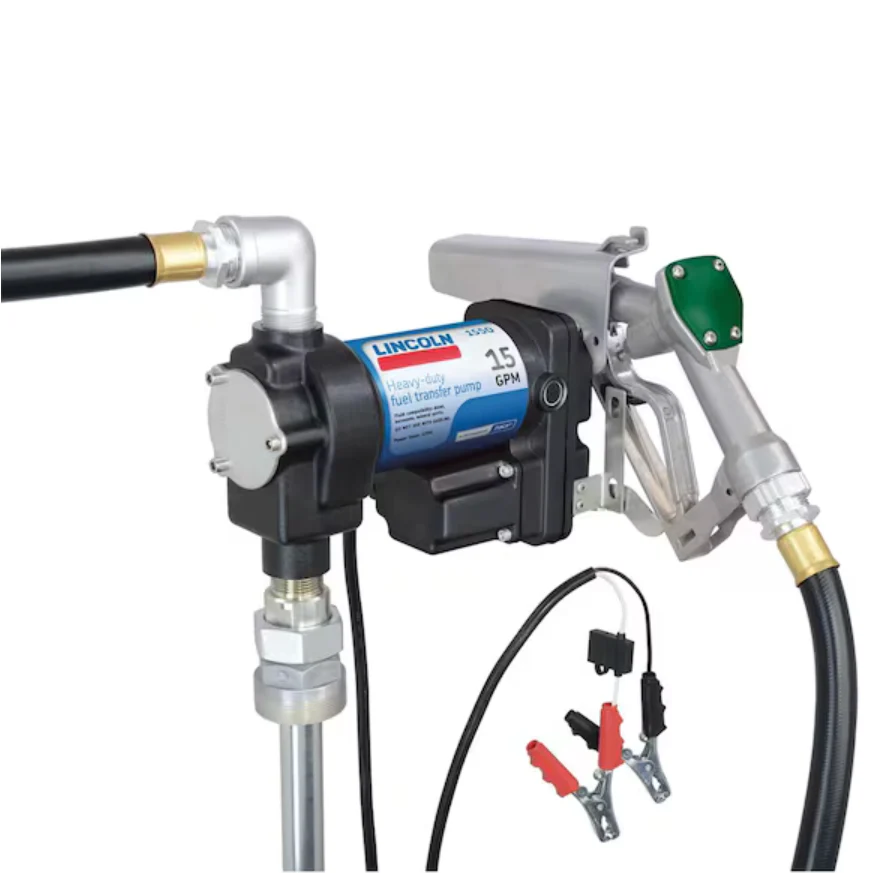 Lincoln 1550 Heavy Duty 12V Dc Fuel Transfer Pump