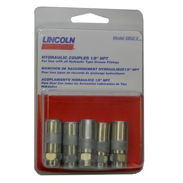 Lincoln 5852-5 Grease Coupler, Pack of 5 - Image 2