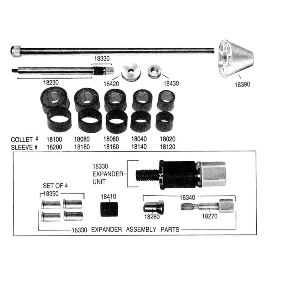Lisle 18000 Universal Camshaft Bearing Tool - Image 2