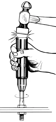 Lisle 29200 3/8" Hand Impact Tool - Image 2