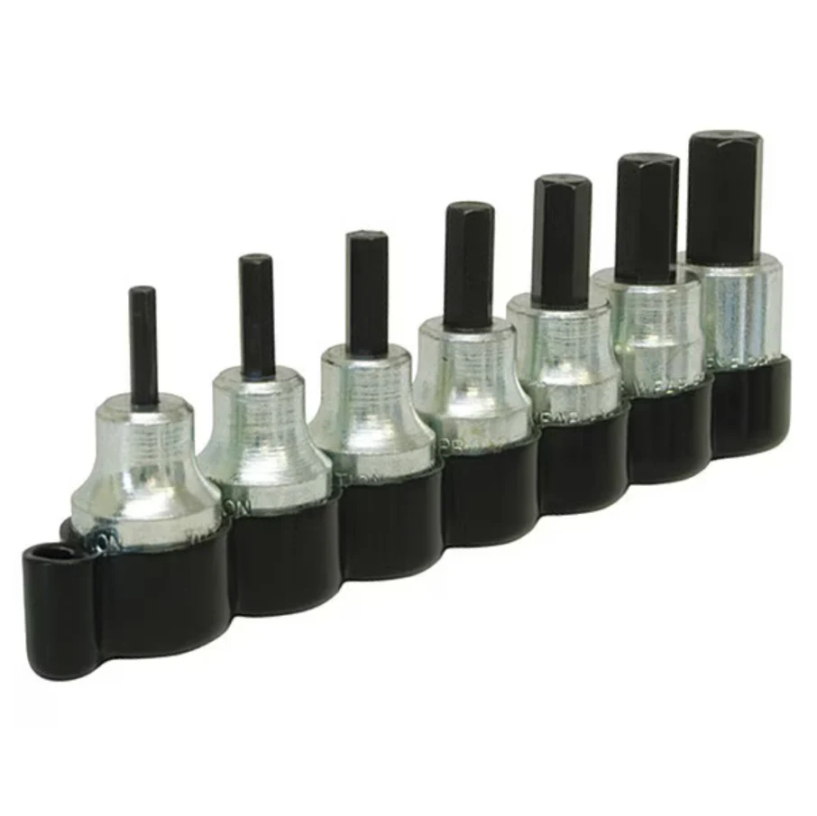 Lisle 33850 Metric Hex Bit Set