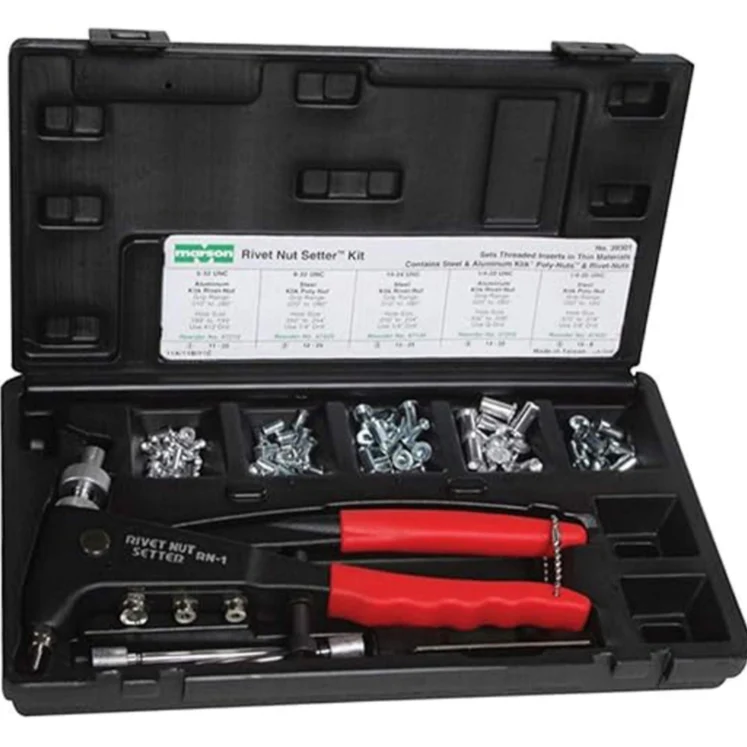 Marson 39306 RN-1 Metric Thread Setter Clam Shell Rivet Nut Tool - Image 2