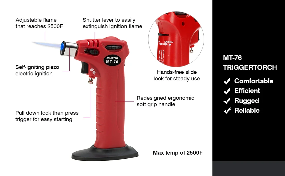 Master Appliance MT-76 3-in-1 Master Microtorch - Image 2
