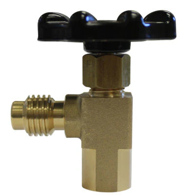 Mastercool 85512 R134a 1/2" ACME-M Self Sealing Design Can Tap Valve