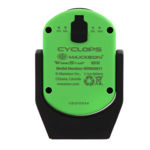 Maxxeon MXN00811 WorkStar® CYCLOPS Rechargeable Work Light - Green - Image 3