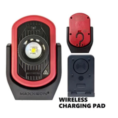 Maxxeon MXN00900 WorkStar® MAXXBEAM™ LED Work Light, Wireless Charging, Zoom Lens, 1200 Lumens - Image 4