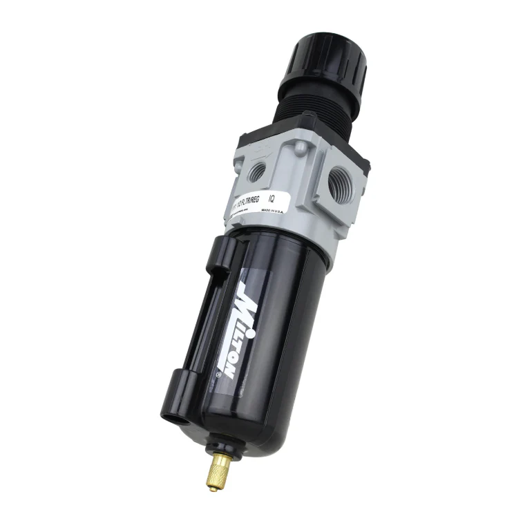 Milton 1111 - 1/2" NPT Metal Piggyback Filter Regulator