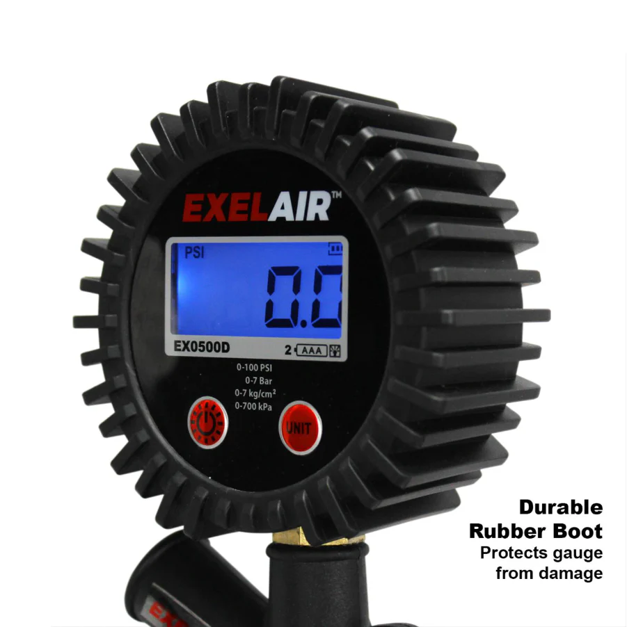 Milton EX0500D EXELAIR® Digital Pistol Grip Tire Inflator/Deflator Gauge - Image 2