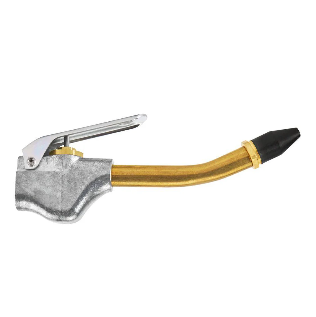 Milton S154 - 1/4" Lever Style Blow Gun and 4" Bent Nozzle