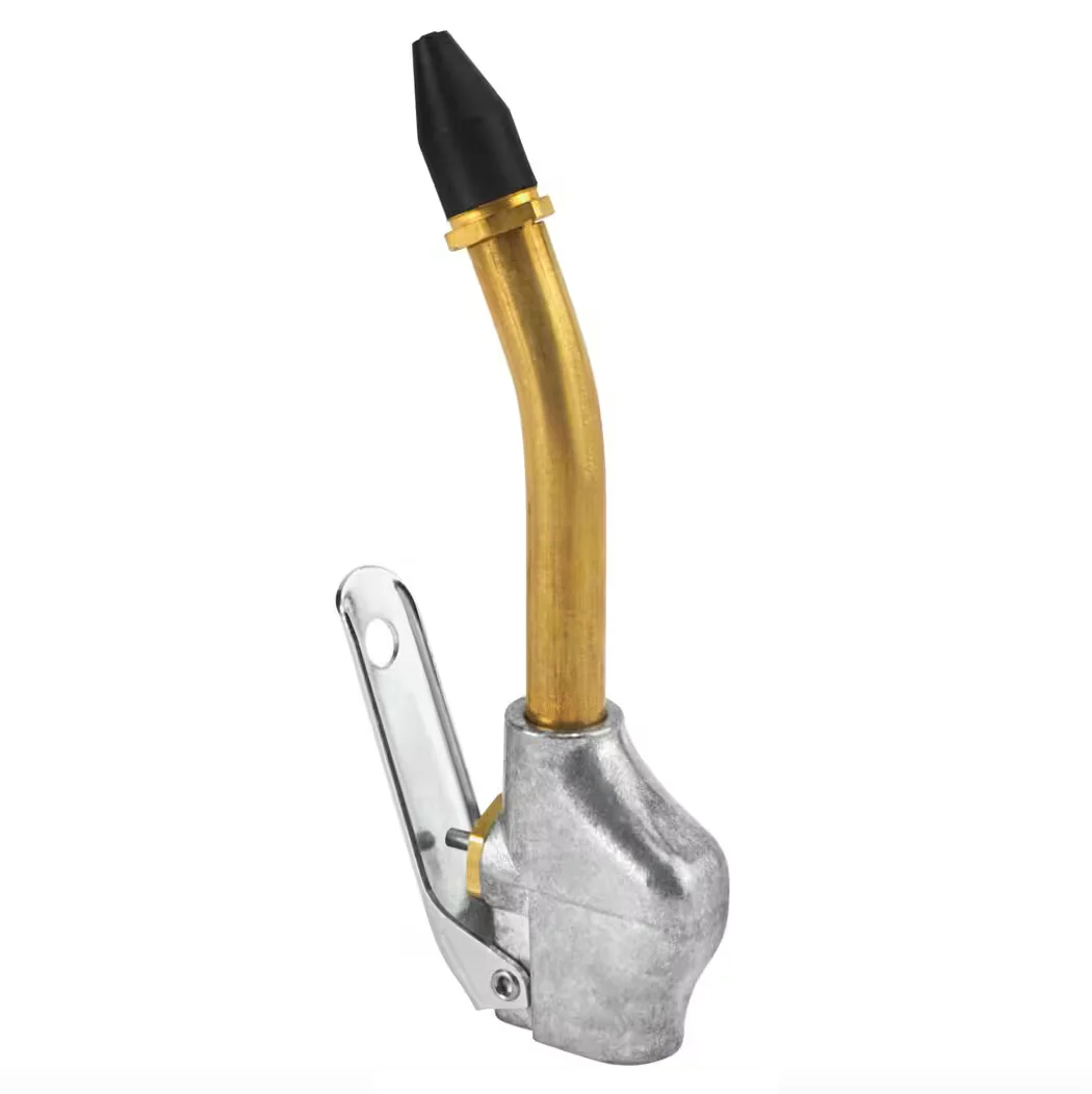 Milton S154 - 1/4" Lever Style Blow Gun and 4" Bent Nozzle - Image 3