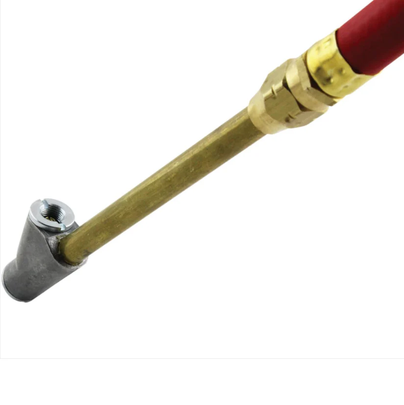 Milton S516 Tire Inflator Gauge with Dual Head Straight Foot Air Chuck - Image 5