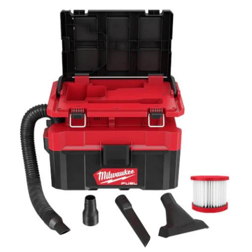Milwaukee 0970-20 M18 FUEL™ PACKOUT™ 2.5 Gallon Wet/Dry Vacuum (Tool Only) - Image 2