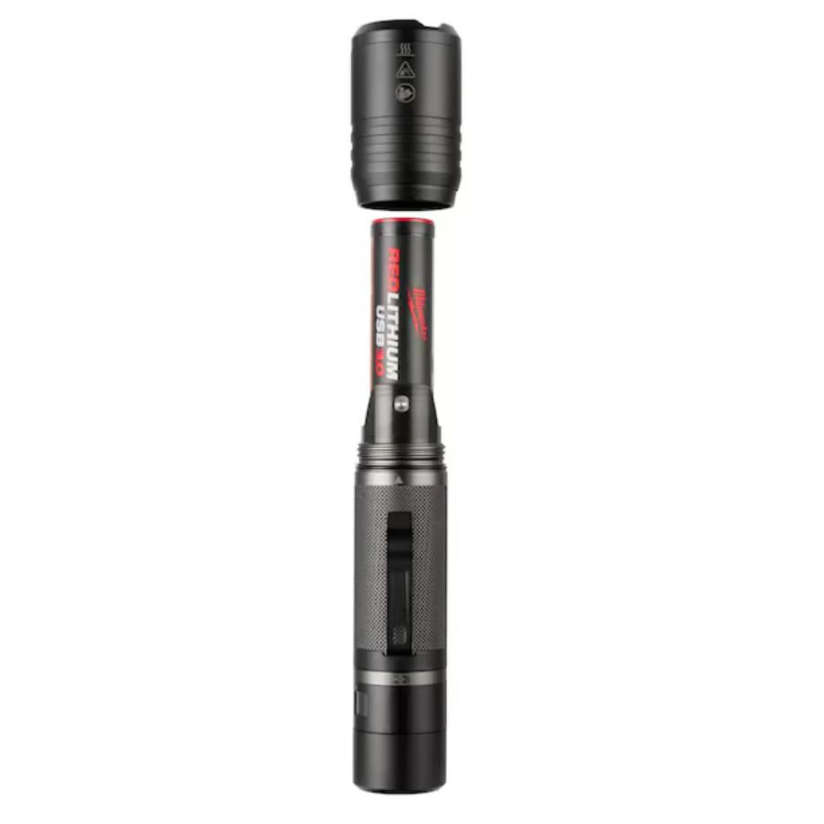 Milwaukee 2162-21 REDLITHIUM™ USB 2,000 Lumen Slide Focus Flashlight - Image 2