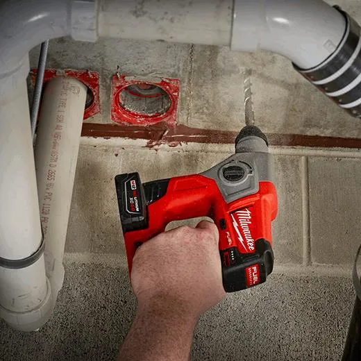 Milwaukee 2416-21XC M12 FUEL™ 5/8” SDS Plus Rotary Hammer Kit - Image 3