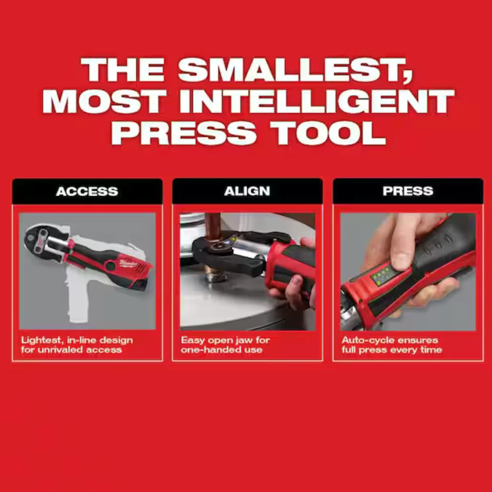 Milwaukee 2473-22 M12™ FORCE LOGIC™ Press Tool Kit with Jaws - Image 5