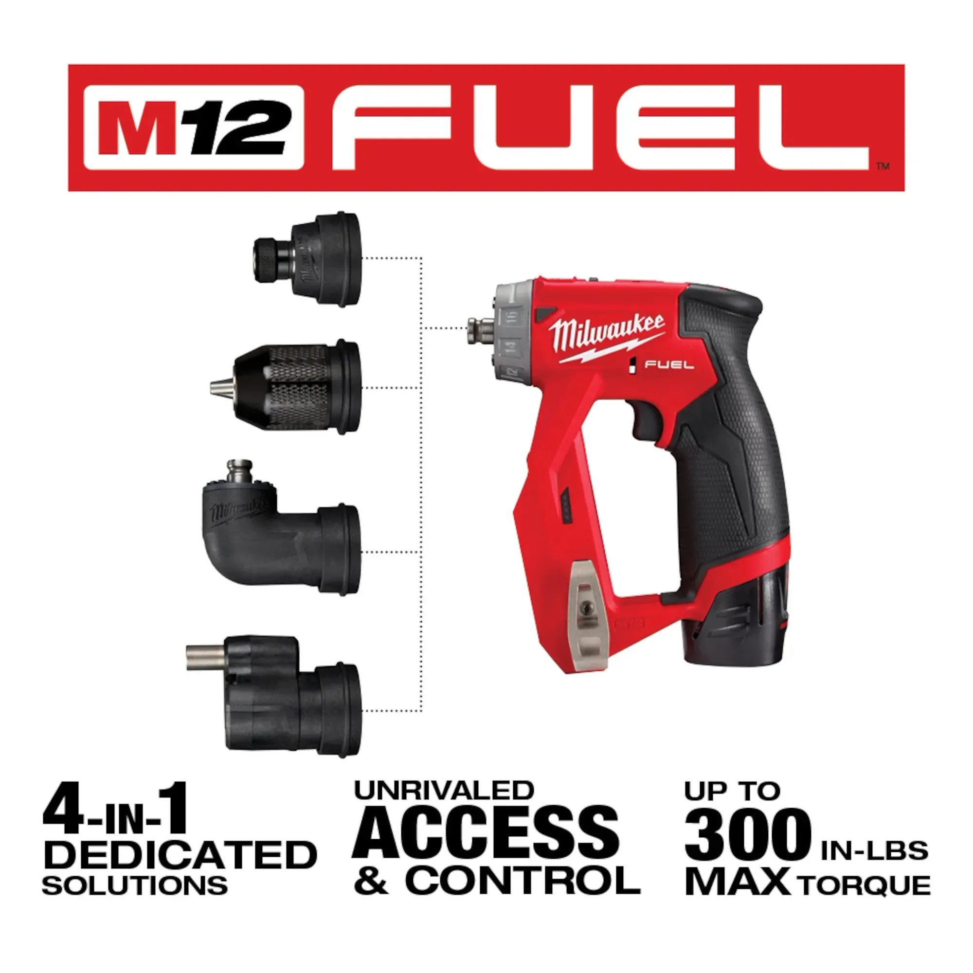 Milwaukee 2505-22 M12 FUEL™ Installation Drill/Driver Kit - Image 9