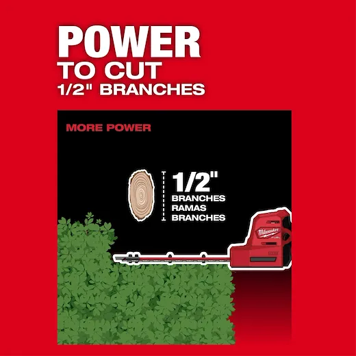 Milwaukee 2533-21 M12 FUEL™ 8" Hedge Trimmer Kit - Image 5