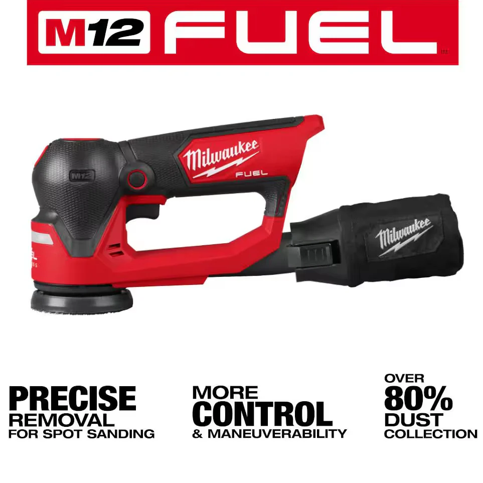 Milwaukee 2535-20 M12 FUEL™ 3" Random Orbital Detail Sander - Image 2