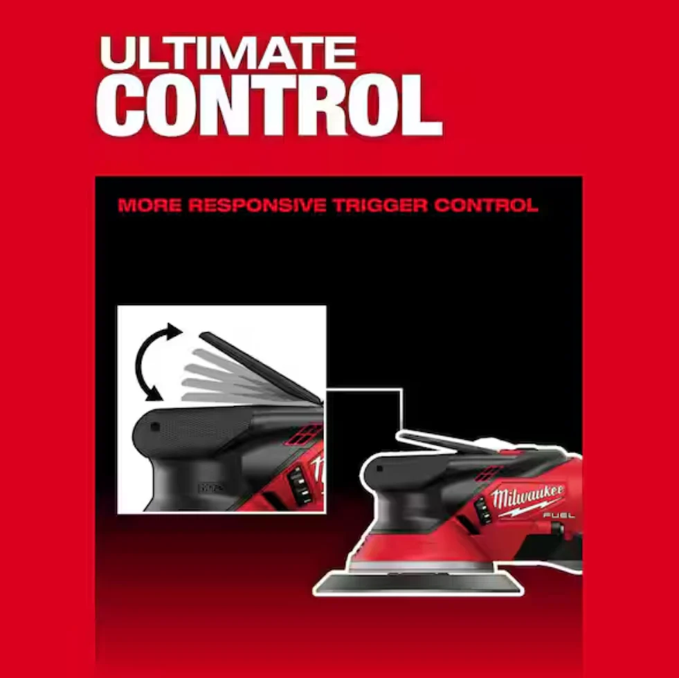 Milwaukee 2584-20 M12™ FUEL™ 6" Random Orbital Sander (3/32") (Tool Only) - Image 11