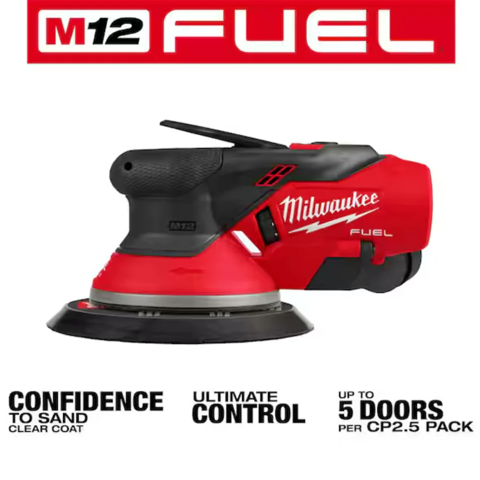 Milwaukee 2584-20 M12™ FUEL™ 6" Random Orbital Sander (3/32") (Tool Only) - Image 4