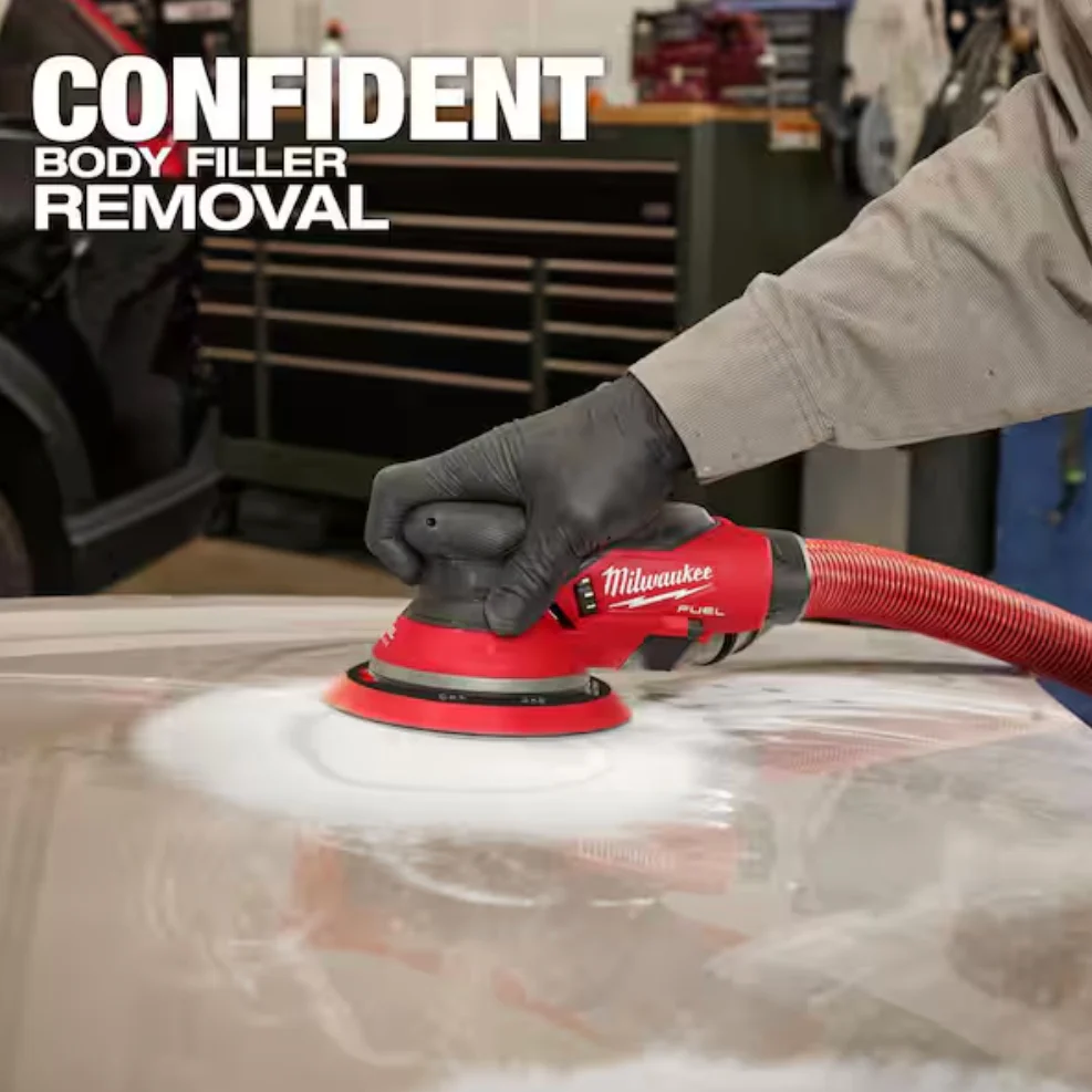 Milwaukee 2585-20 M12 FUEL™ 6" Random Orbital Sander (3/16")(Tool Only) - Image 6